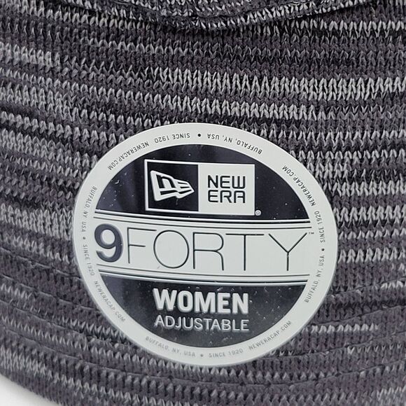 Miami Marlins New Era Womens 9FORTY Hat Strapback Adjustable Cap Gray Pink MLB - Picture 7 of 11